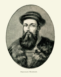 Il s'agit de Ferdinand Magellan. 